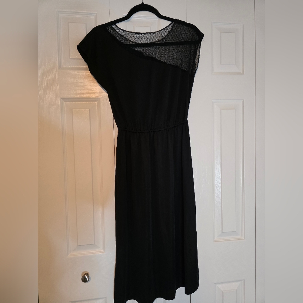 SHEIN One Shoulder Black Dress